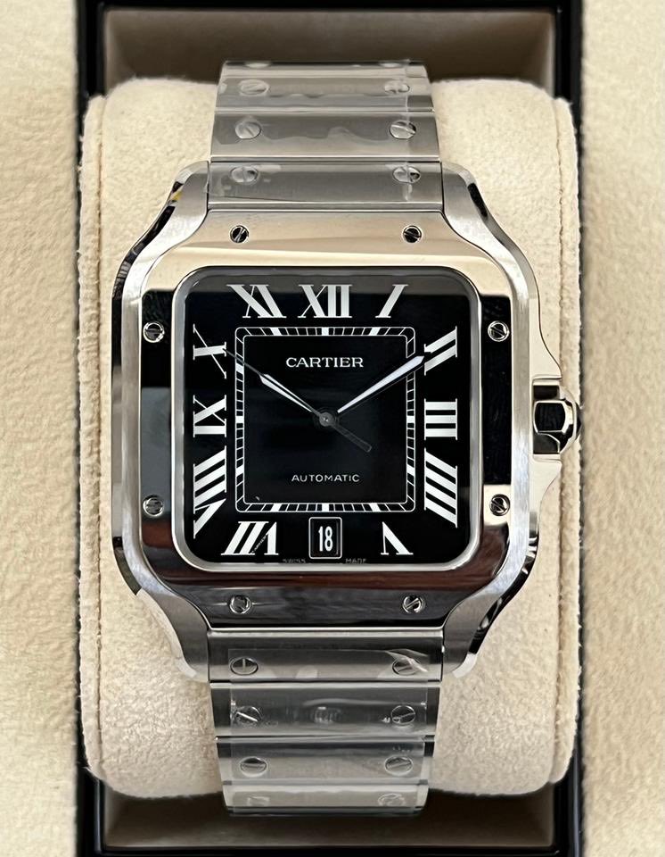 solowatches1's tweet photo. Cartier de Santos watch fully authentic. ✅ pop up with offers let’s negotiate and get it gone. https://t.co/CRXytsMZMV