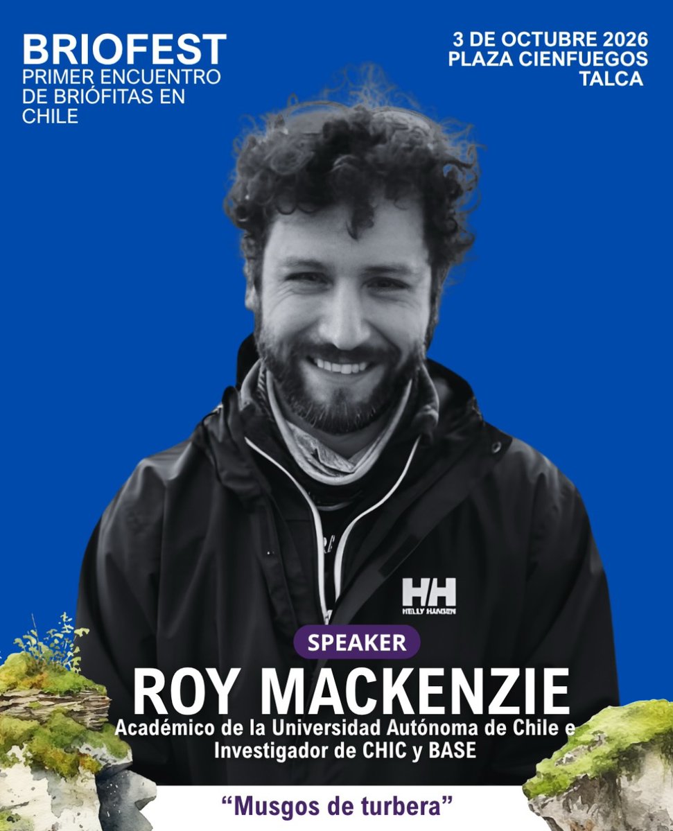centrochic's tweet photo. "Briofest: el primer encuentro de briófitas de Chile", que se realizará en Talca, contará con la participación del Dr. Roy Mackenzie, instancia en que la conversará sobre los bosques en miniatura al interior del parque Omora, ubicado en Puerto Williams.
#centrosanid https://t.co/pQZ8LQfUsH