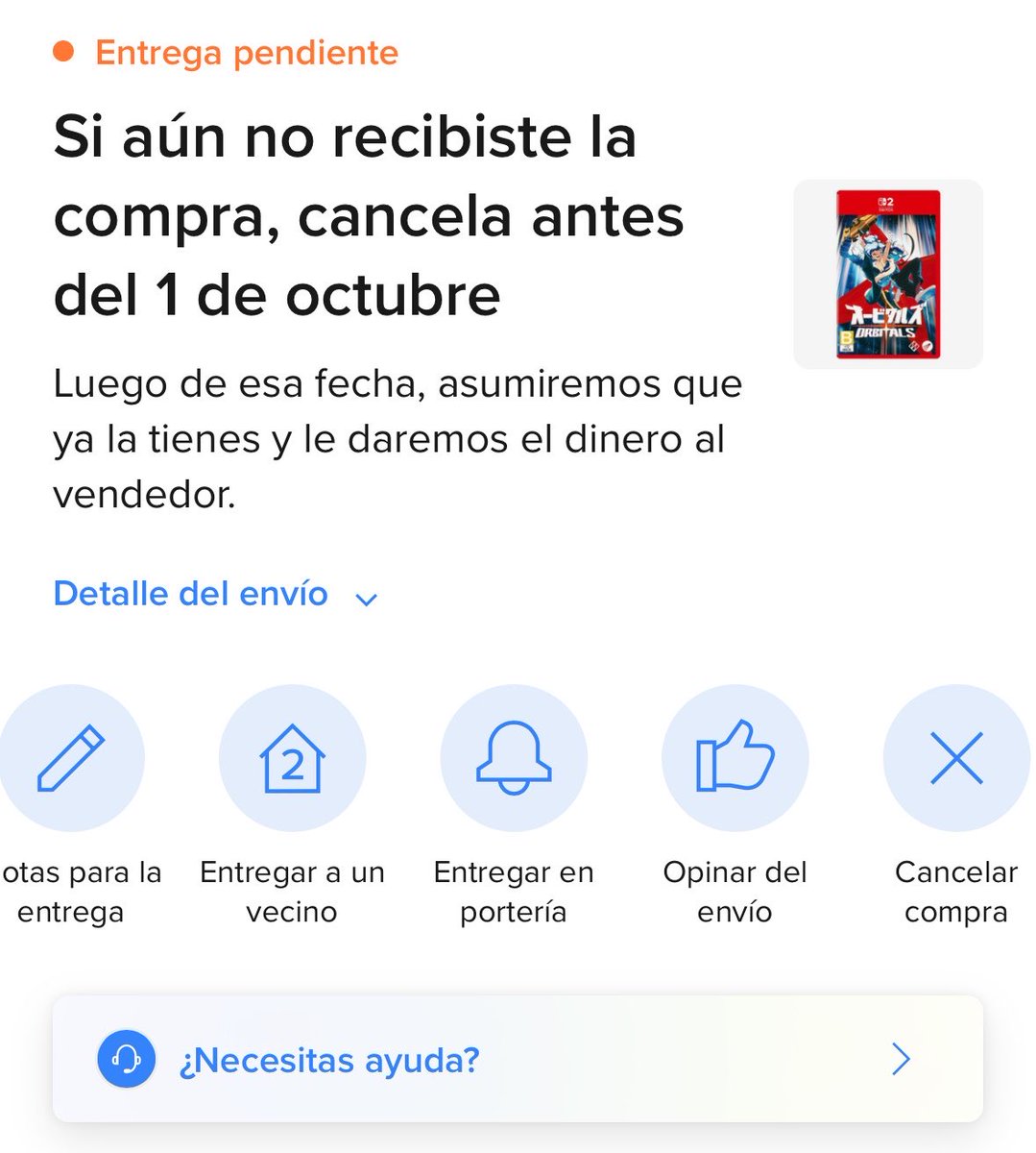 PalanDice's tweet photo. Hola tío @Profeco una duda, es correcto que cuando realices una compra te fuercen a cancelarla? cuando nunca llegó, sobre todo si fue una preventa en Mercado Libre 🤔 https://t.co/UvjtNgaS7D