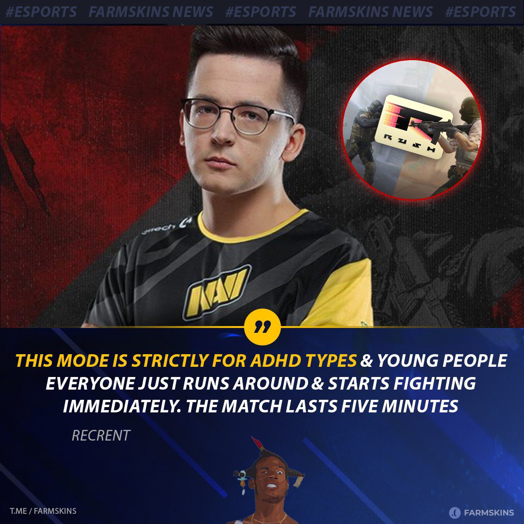 farmskins's tweet photo. CS2 Rush mode in one sentence: no patience, no strategy meeting — just run, shoot, repeat 🔥
Five minutes of pure chaos and somehow it’s already addictive.
Would you queue this mode or stick to classic CS2? 👇 https://t.co/p6rF7fligO