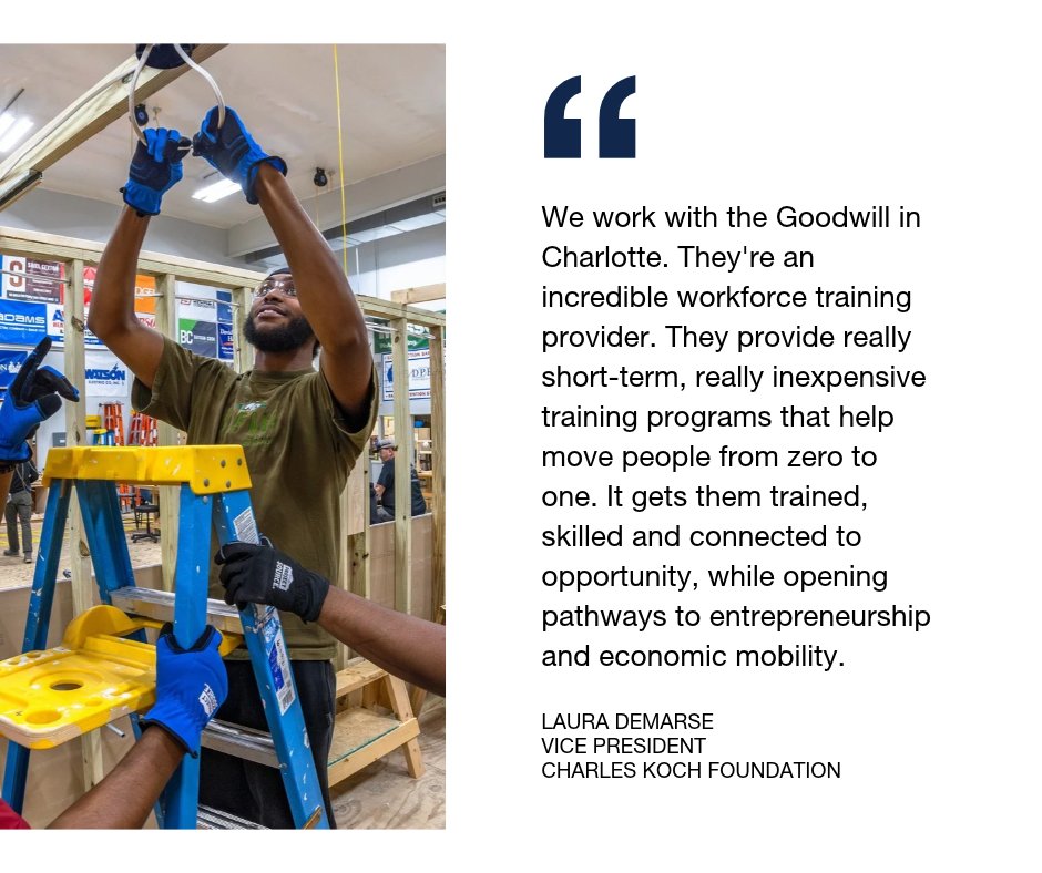 GoodwillSP's tweet photo. We're honored to be featured in a recent episode of the Square Pizza Pod by @SchermCo, where Laura Demarse, Vice President for Future of Work at the Charles Koch Foundation, highlighted the impact of workforce development partnerships. 

We're grateful for the @ckochfoundation and the Lennar Foundation that help make training and career connections possible for individuals across our community

Listen to the full conversation: https://t.co/9uymra4lMl