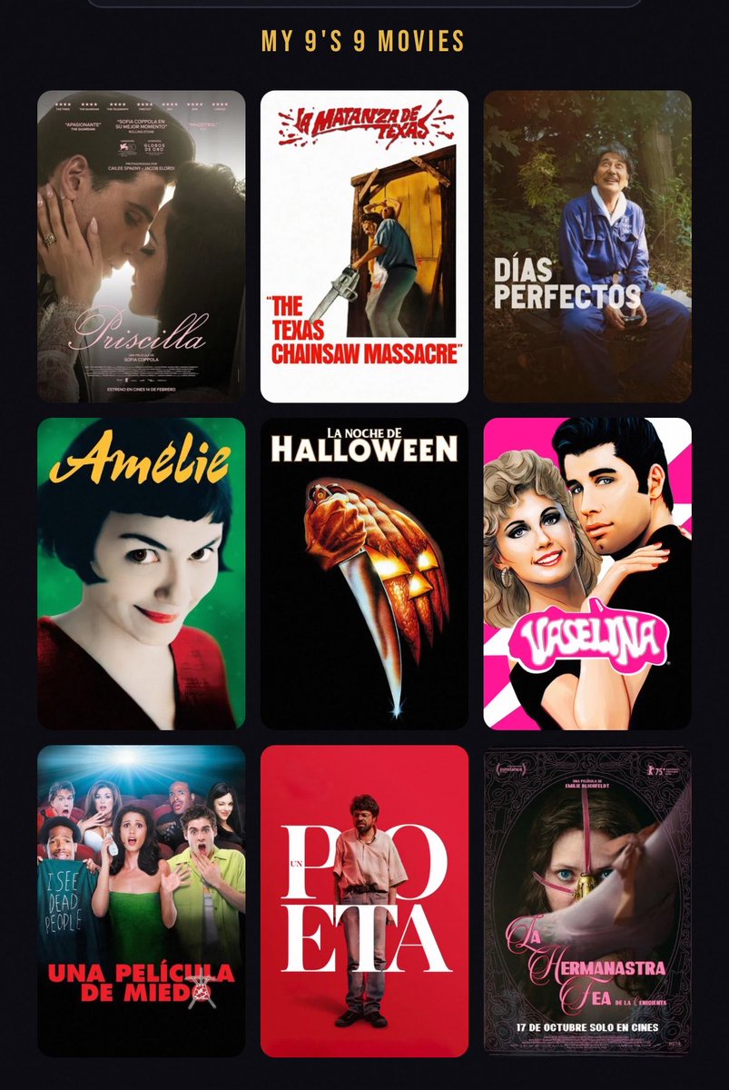 1OO104's tweet photo. Yo/ mi top 9 de películas https://t.co/XtwALuJWey