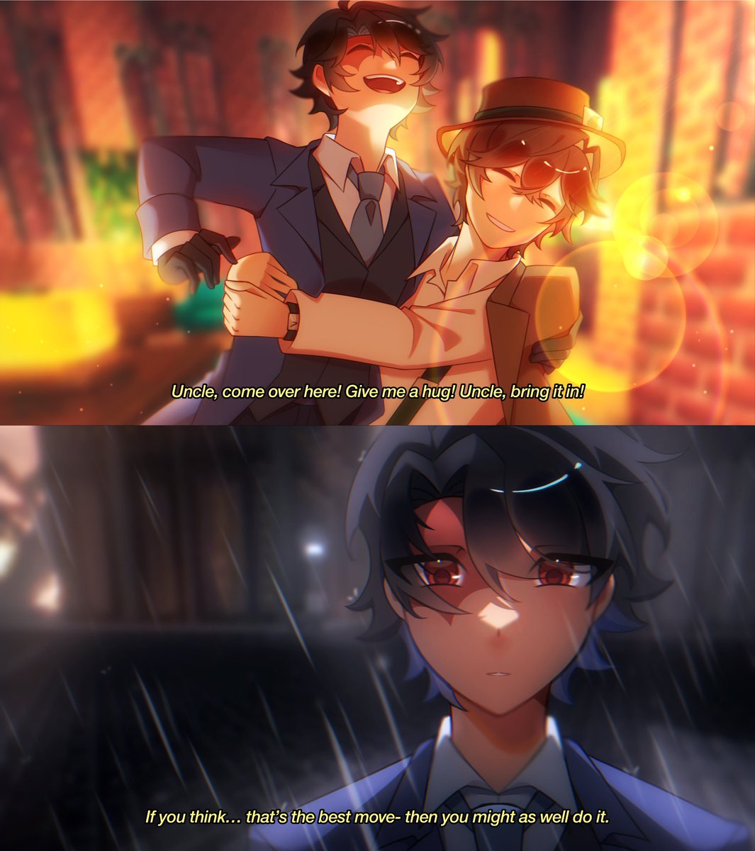 soumnium_'s tweet photo. 2 hours apart #surfacetension #evouraifanart #royalpearfanart https://t.co/ZDKY3V3Z35
