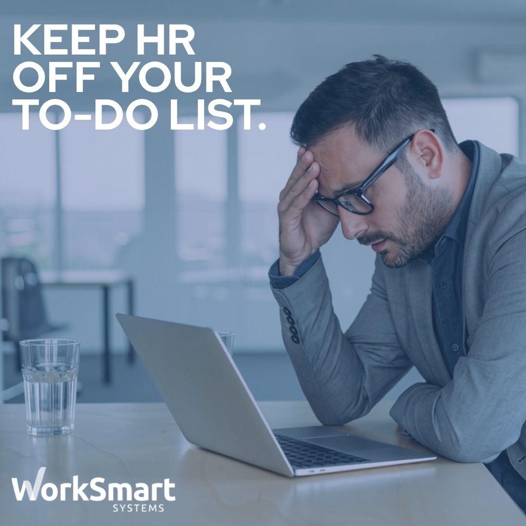 WorkSmartPEO's tweet photo. Payroll is due. An employee has a benefits question. There’s a policy you need to revisit. And your actual job still needs your attention.

WorkSmart helps take care of the HR responsibilities that keep piling up, giving you more room to focus on running your business. https://t.co/QJrY3fcgEl