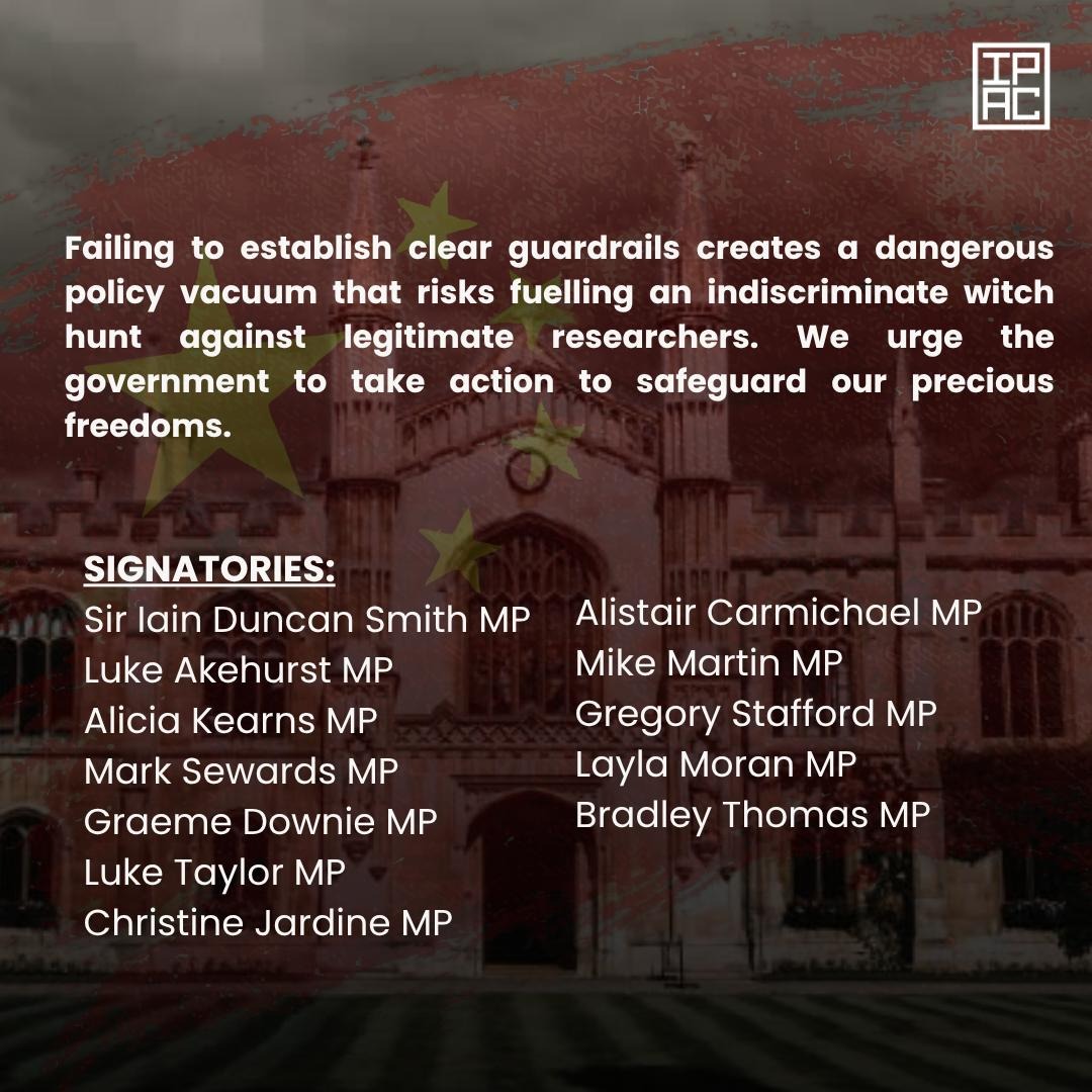 ipacglobal's tweet photo. 📢 Statement from 🇬🇧 members on MI5 alert regarding PRC interference in UK higher education https://t.co/jqxc9qRQa1