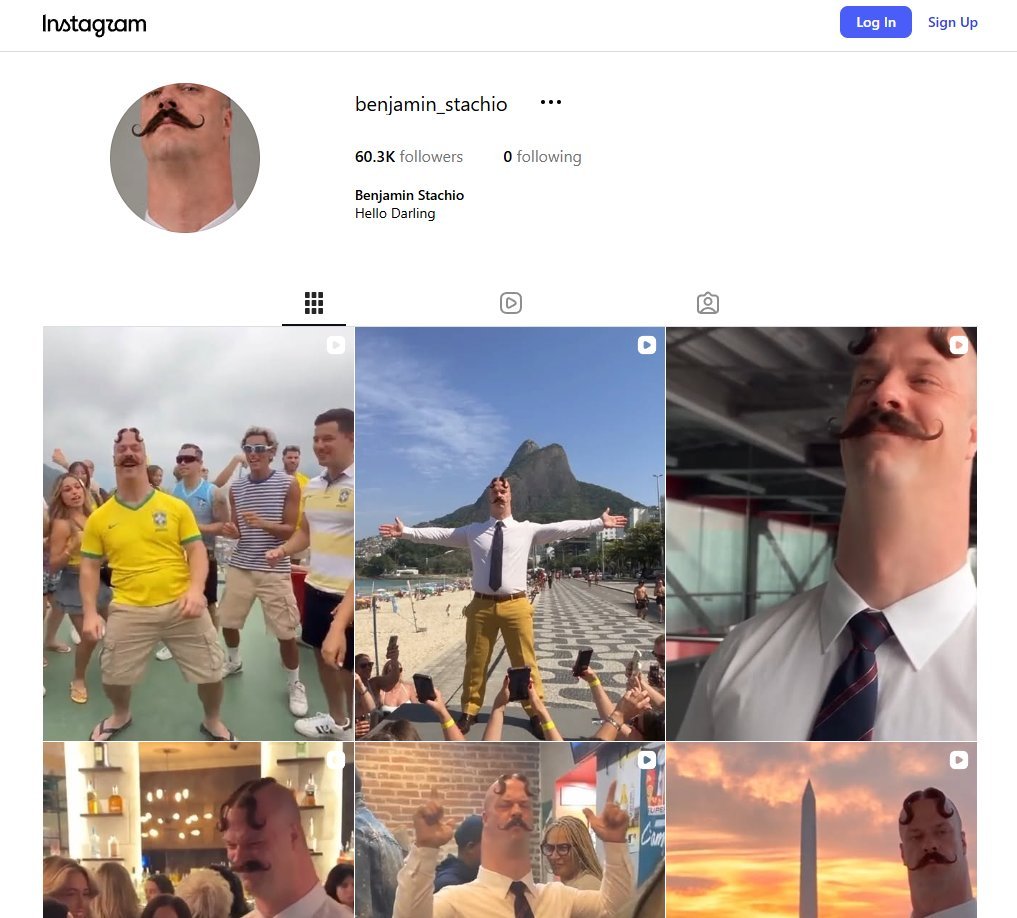 FramevoltBlack's tweet photo. Took me some time to find out this guy even has an Instagram account.

Took me a little longer to decide whether he is real or not. https://t.co/0YkbLEJn6o