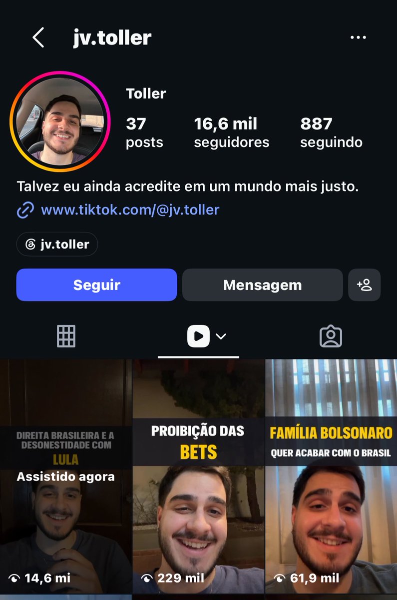 launfr's tweet photo. Um homem fez um vídeo desmentindo a fake que a direita criou sobre o Lula e a fala sobre o toque e o vídeo postado hoje já pegou mais de 1 milhão de likes e quase 15 milhões de views https://t.co/78owylRzKX