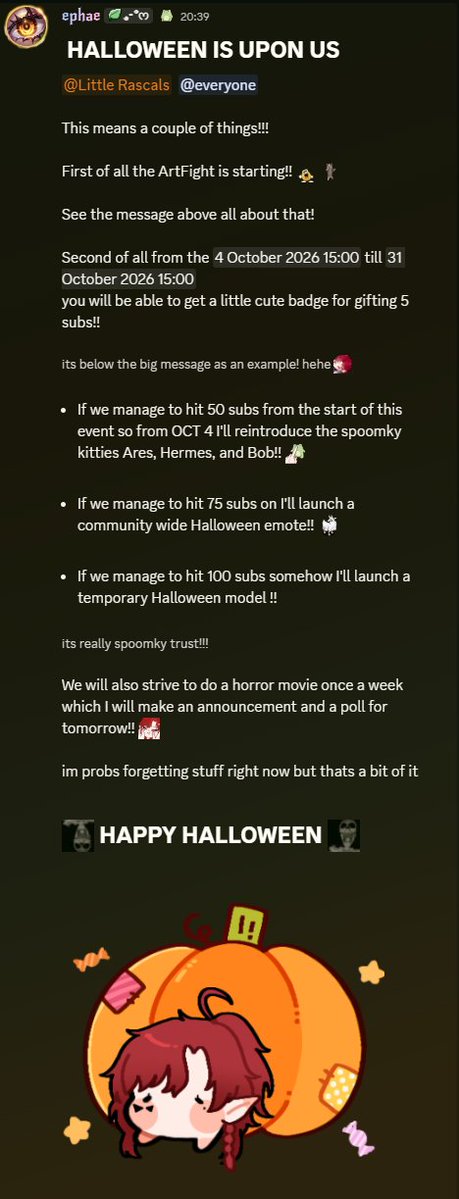 ephae_'s tweet photo. Long discord message so I'll post it here!! Mwah love you guys :3 https://t.co/jaZKgxH2Ug