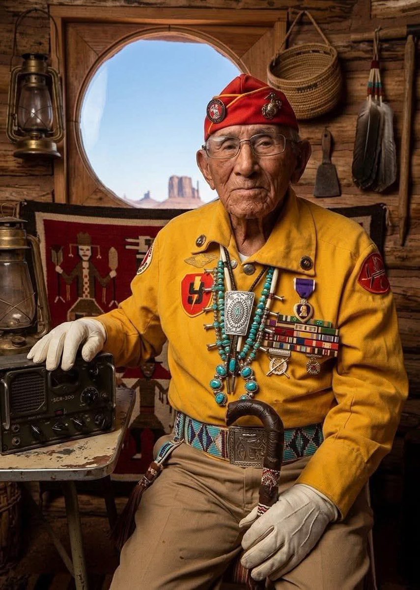 proud_native_am's tweet photo. Navajo Code Talkers would like to wish John Kinsel Sr. a very happy 104th birthday. God bless you, Sir. https://t.co/SyyU3l0T6s