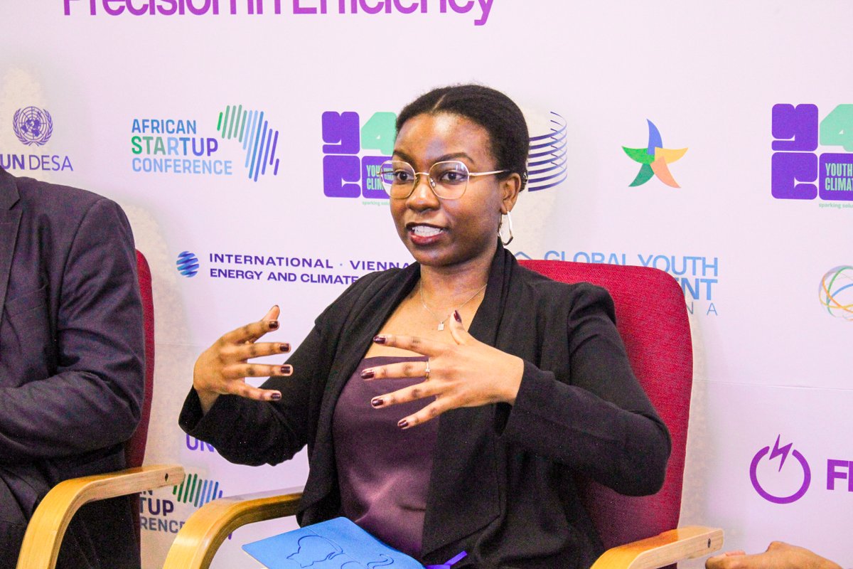 feers_system's tweet photo. Series II Panel Discussion Takeaways📌 

Ms. Segale emphasised monitoring and evaluation, inclusive innovation and closing the gap between policy and implementation. Her message to young people: don't wait for perfect circumstances to create impact. #FEERSEnergy #EnergyEfficiency https://t.co/8RKeoeqVId