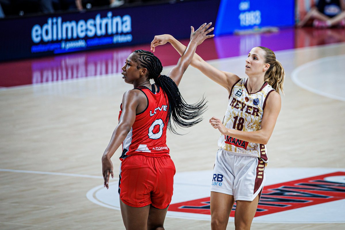 REYER1872's tweet photo. Flammes Carolo porta a casa anche il terzo periodo (9-23),
francesi avanti 36-60 dopo 30' di gioco al Taliercio

#ELW https://t.co/8lSDfNcySq