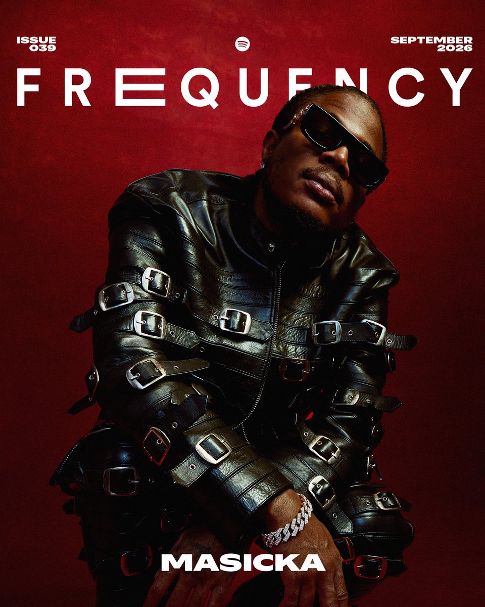 Spotify's tweet photo. The future of Dancehall 🇯🇲
#FrequencyZine presents @MasickaMusic 🫱🏽🫲🏾
📸 : @NeriahMc https://t.co/OBvnInajkQ