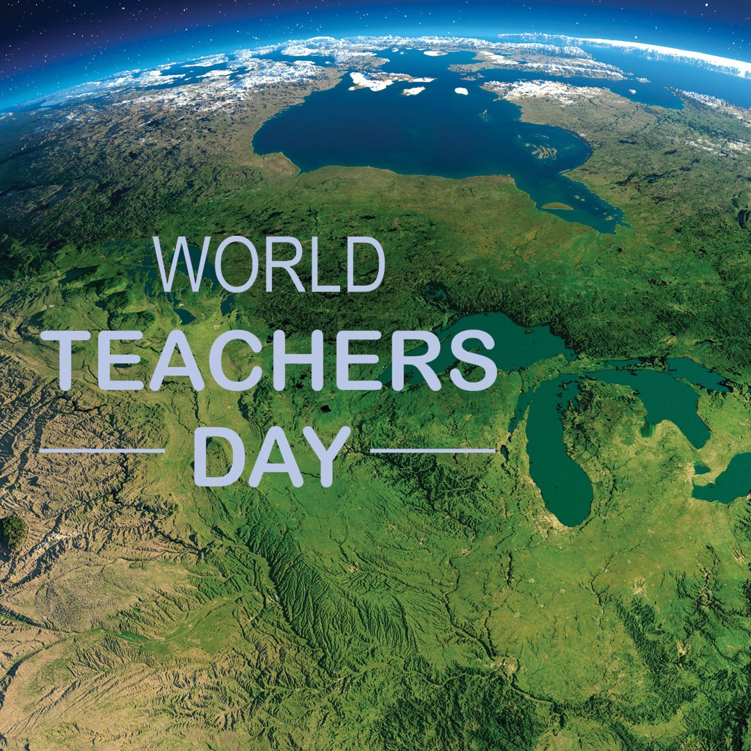 MIEducator's tweet photo. Happy #WorldTeachersDay! Today we honor the educators who do far more than teach. They inspire curiosity, foster perseverance, and support each student in forging their own path. #proudMIeducator #PME #miched https://t.co/PDPiCXoTGc