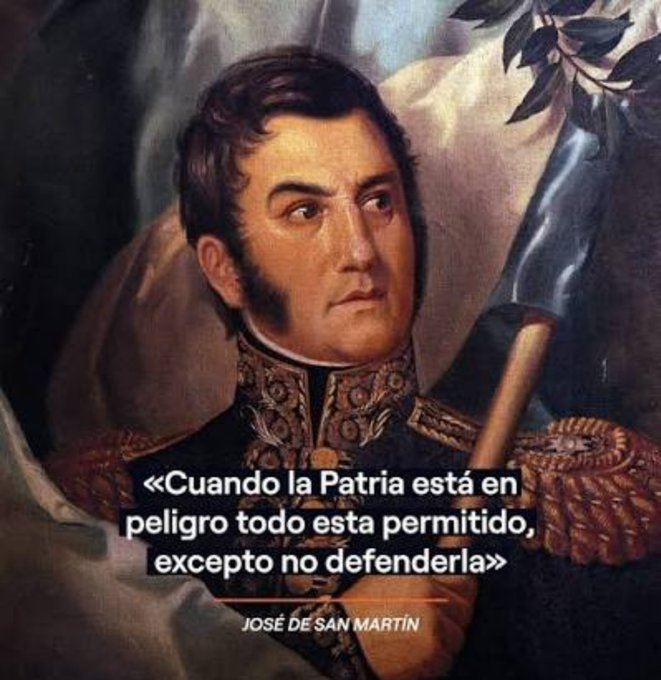 AleRMazzei's tweet photo. @JuanGrabois ya no hay espacio para ser tibios. Con estas lacras vende patria tiene que ser a todo o nada. Se esta jugando la entrega de la patria. Son ellos o nosotros y no se les puede dar ni un mm de espacio. Ya lo dijo claramente el Gral. San Martín 🔥 https://t.co/KcKLGfAgYa
