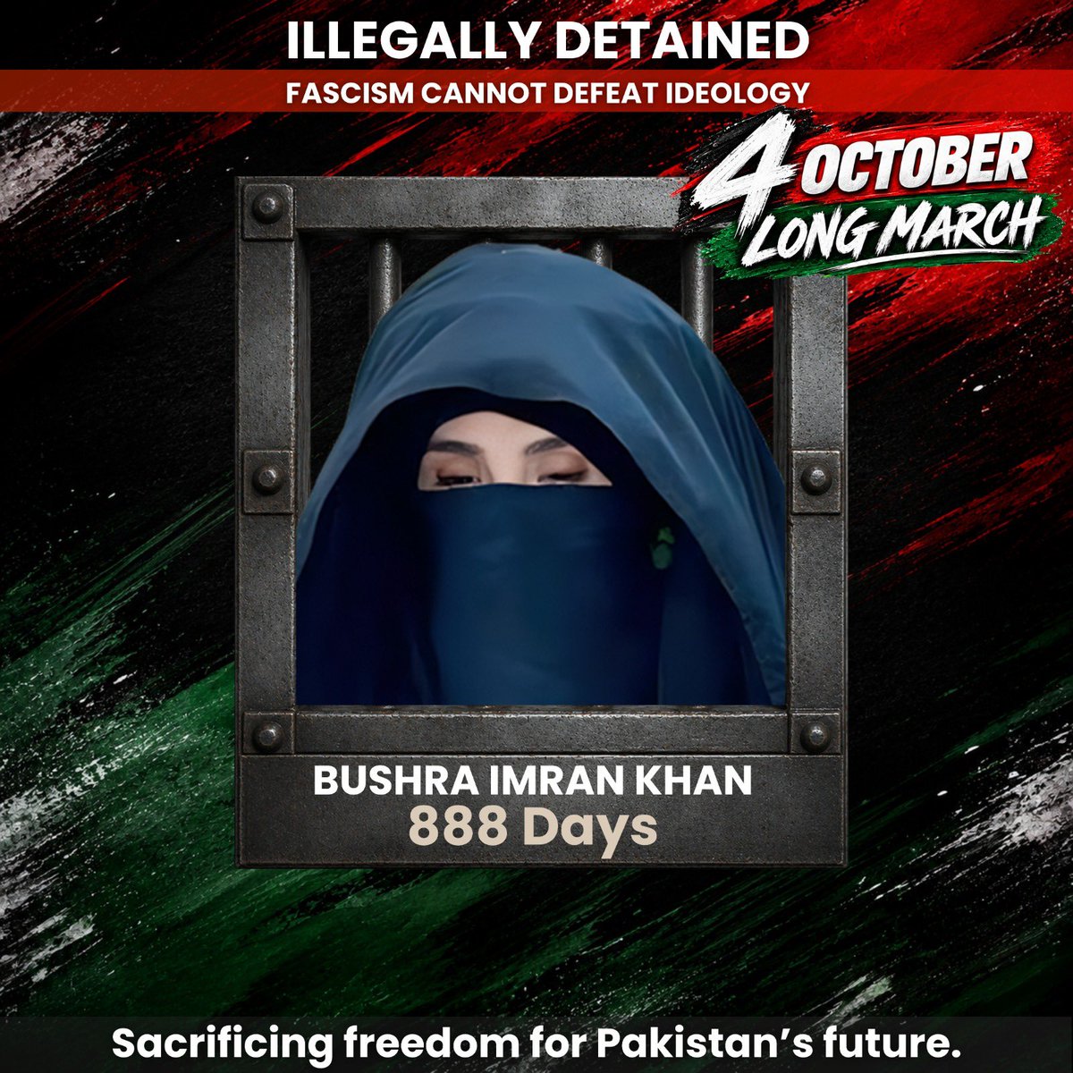 PTIofficial's tweet photo. “پوری قوم کو اپنے حقوق کے لیے اٹھنا ہو گا!

غلاموں کی کوئی زندگی نہیں ہوتی، غلام قوم کا کوئی مستقبل نہیں ہوتا!

تمام پاکستانیوں کو ملک پر مسلط ظلم کے نظام کے خلاف حقیقی آزادی کی تحریک کا حصہ بننا چاہیے تاکہ ہم حقیقی معنوں میں ایک آزاد قوم بن سکیں۔ ہم یکجا ہو کر مقابلہ کریں گے تو یہ ظلمت کا نظام ضرور زمین بوس ہو گا!

جب ایک قوم اپنے حق کے لیے خود کھڑی ہو جاتی ہے پھر اس کو کوئی طاقت جھکا نہیں سکتی۔ میں جیل میں بھی آزاد ہوں مگر میری قوم باہر ایک ایسی قید میں ہے جہاں نہ آزاد عدلیہ ہے نہ آزاد جمہوریت نہ ہی آزاد میڈیا۔ تمام پاکستانیوں کو اب اپنی حقیقی آزادی کے لیے باہر نکلنا ہو گا!

یہ لوگ فرعون بنے بیٹھے ہیں، جنہوں نے آپ کو غلام بنا رکھا ہے۔ پاکستانیو سن لو میری بات، آپ دنیا کے سب سے عظیم لیڈر محمد مصطفیٰ ﷺ کی امت ہیں۔ آپ کا کلمہ ہے "لا إله إلا الله" نہیں ہے کوئی خدا سوائے اللّہ کے۔ یاد رکھیں، آپ پچیس کروڑ ہیں! اگر آپ خوف کے سامنے جھُک گئے تو آپ کا کوئی مستقبل نہیں ہے، غلامی سے بہتر موت ہے، پرواز صرف آزاد لوگوں کی ہے۔ قرآن کی آیت ہے کہ جو لوگ ایمان لائے اللّہ ان کے خوف دور کر دیتا ہے، میں ایمان والوں سے کہہ رہا ہوں آپ نے کھڑا ہونا ہے! آزادی کے لیے قربانیاں دینی پڑتی ہیں۔

میں غلامی قبول کرنے پر موت کو ترجیح دیتا ہوں۔ یہ چاہے کچھ بھی کر لیں میں نہ ہی جھکوں گا اور نہ ہی ان کی بیعت کروں گا!

قید تنہائی کاٹنا انتہائی تکلیف دہ عمل ہے لیکن میں یہ صرف اپنی قوم کی خاطر برداشت کر رہا ہوں۔ جب تک قوم خود غلامی کی زنجیریں نہیں توڑتی، پاکستان پر مسلط مافیاز ایسے ہی اس کا استحصال کرتے رہیں گے۔ آپ آج ان کے غلام ہیں، آپ کی نسلیں ان کی نسلوں کی غلام ہوں گی، اگر اس چکر کو توڑنا ہے تو قوم کو خود غلامی کی زنجیریں توڑ کر “حقیقی آزادی” کے لیے کھڑا ہونا ہے!

میرا قوم کے نام پیغام ہے کہ جو قومیں “یا موت یا آزادی” جیسا دو ٹوک اور بے باک نظریہ اپناتی ہیں انہیں حقیقی آزادی کے حصول اور ترقی سے کوئی نہیں روک سکتا، ایسی اصول پسند قومیں ہی سرخرو ہوتی ہیں!

حضرت علی رضی اللہ عنہ کا قول ہے کہ “کفر کا نظام چل سکتا ہے مگر ظلم کا نہیں”۔ ہمیں اس ظلم کے خلاف اپنے اور اپنے ملک کے بہتر مستقبل کے لیے خود کھڑا ہونا پڑے گا۔ اس لیے پوری قوم کو پیغام دیتا ہوں کہ تیاری پکڑیں!

میرا اپنی پوری قوم، اپنے کارکنان اور پارٹی قیادت کو پیغام ہے کہ آپ کا کپتان آج بھی سینہ تان کر کھڑا ہے، آپ نے گھبرانا نہیں ہے! میں قید و بند کی صعوبتیں اس لیے برداشت کر رہا ہوں تاکہ میری قوم کو آزادی مل سکے۔ ہم نے کسی بھی صورت ظلم اور جبر کے سامنے سر نہیں جھکانا۔ یاد رکھیں اندھیری رات جتنی بھی طویل ہو، اس کی صبح ضرور طلوع ہوتی ہے۔ اس ظلمت کی رات کا خاتمہ قریب ہے، انشاءاللّہ انصاف اور آزادی کا سورج جلد طلوع ہو گا!”

- پاکستان کے کپتان، حقیقی وزیراعظم عمران خان

#مزاحمت_سے_ملے_گی_آزادی
#حق_كى_جيت_ہو_گى