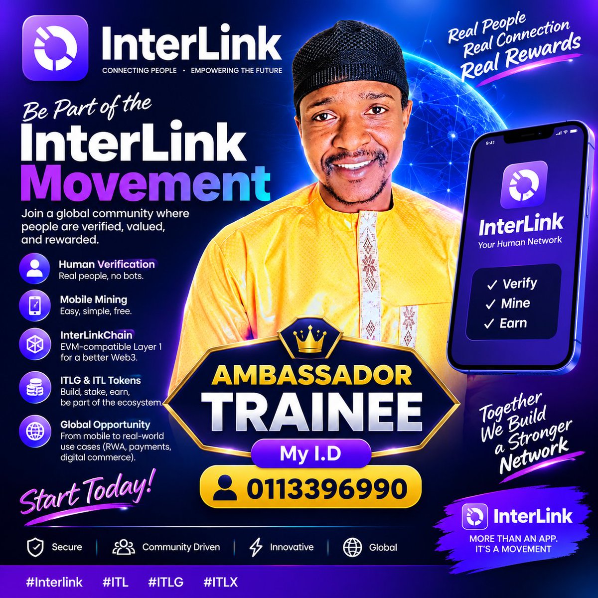 SunusinFaira's tweet photo. 🚀 Building with Interlink and staying active in the ecosystem!
🌐 Connect. Contribute. Grow.
🆔 Ambassador Trainee: 0113396990

#Interlink #ITL #ITLG #ITLX https://t.co/rJQwKYO3vU