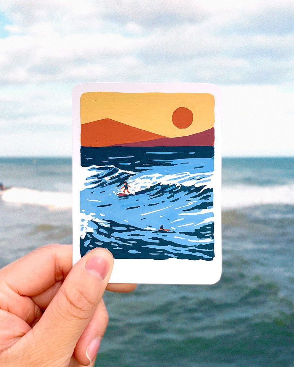 poscabr's tweet photo. Mais uma cena da natureza pelos olhos e traço da Antonia. Demais, né? 🤟

📷: https://t.co/6a6DsZG0dM

#POSCA #POSCABrasil #Arte #Criatividade https://t.co/TFesW4laT3