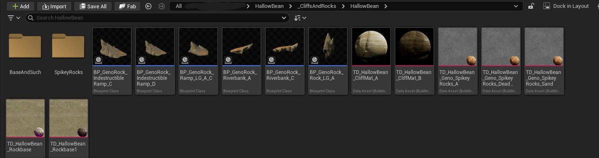 MrTheBozo_UEFN's tweet photo. How to use:

Download the link, extract the file into your UEFN projects content folder, restart UEFN, right click the HallowBean folder and click "resave all"

Below are some images showcasing some assets inside the folders.
(For the landscape, use MI_HallowBean_Base!!!) https://t.co/yu8qgSZdKc