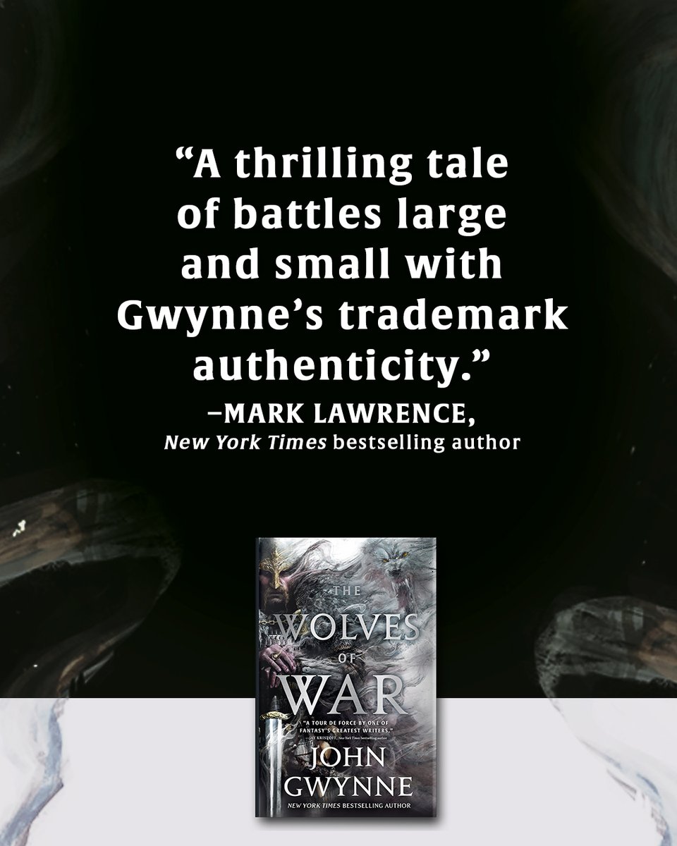 orbitbooks's tweet photo. The wolves of war are baring their fangs...and some of the biggest names in fantasy are raving over John Gwynne's new heroic fantasy epic! THE WOLVES OF WAR will be on sale everywhere November 3rd. https://t.co/oUbSLDkbWr