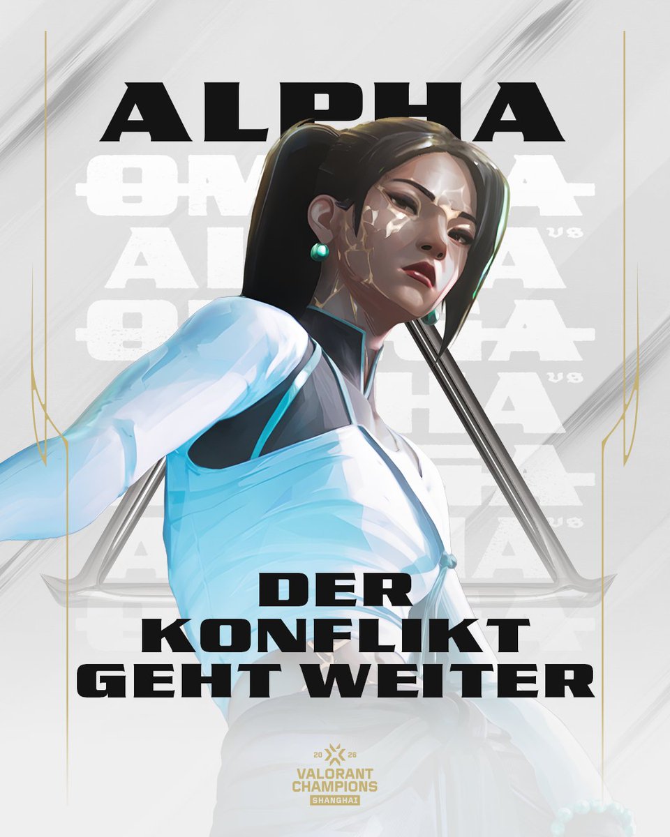 VALORANTde's tweet photo. Nicht nachlassen. Der Kampf ist noch nicht vorbei. Alpha führt. https://t.co/BqsyAwN0Ps