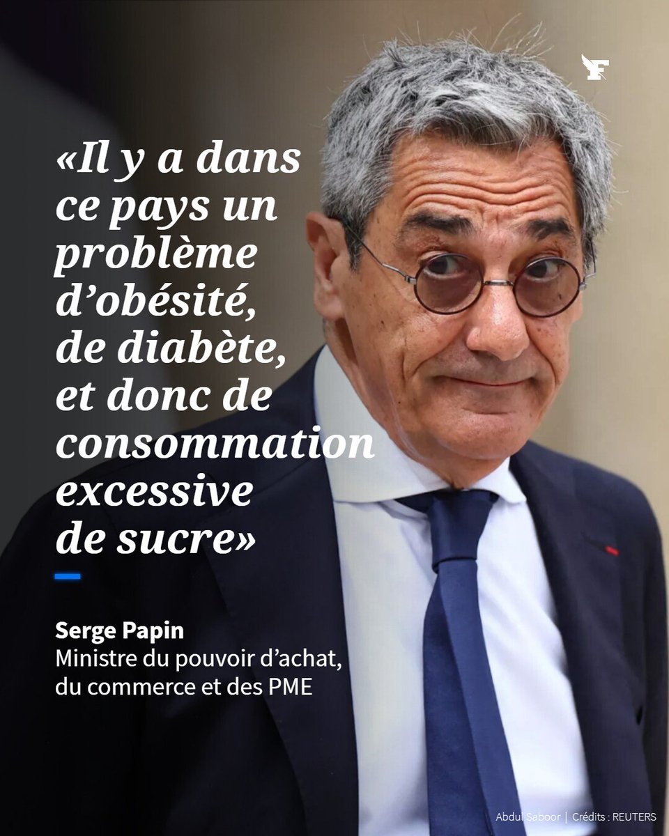 Le_Figaro's tweet photo. Serge Papin défend le bien-fondé d’un débat sur une nouvelle «taxe sucre».→https://t.co/zyjz0B3Whm https://t.co/UrUtbx5o3x
