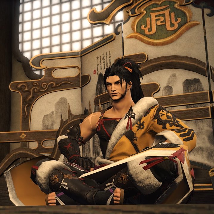 saermer's tweet photo. LaDS girlies looking for other games with beautiful men, might I recommend…. FFXIV 👀 https://t.co/PSRMHk5pDg