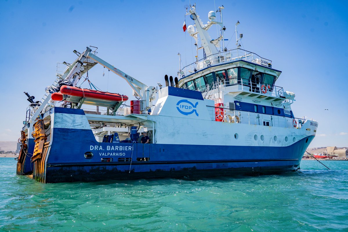 GoreAyP's tweet photo. 🚢Autoridades regionales visitaron el buque científico "Dra. Barbieri" en Arica para evaluar el impacto de El Niño y el calentamiento costero en la pesca de la anchoveta. 🐟 La ciencia es clave para proteger al sector. 🌊 

Más info en: https://t.co/JvapT17kgT https://t.co/FjmVYHKdR5