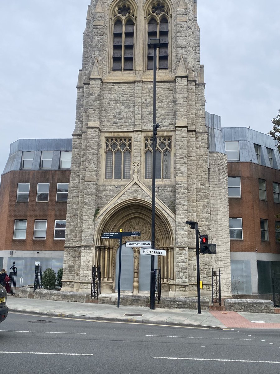 TwoB0B's tweet photo. Once a church, then a mother and baby unit. Guess what it’s becoming now! @RupertLowe10 @RestoreBritain #feltham https://t.co/CYMhBL6xZO