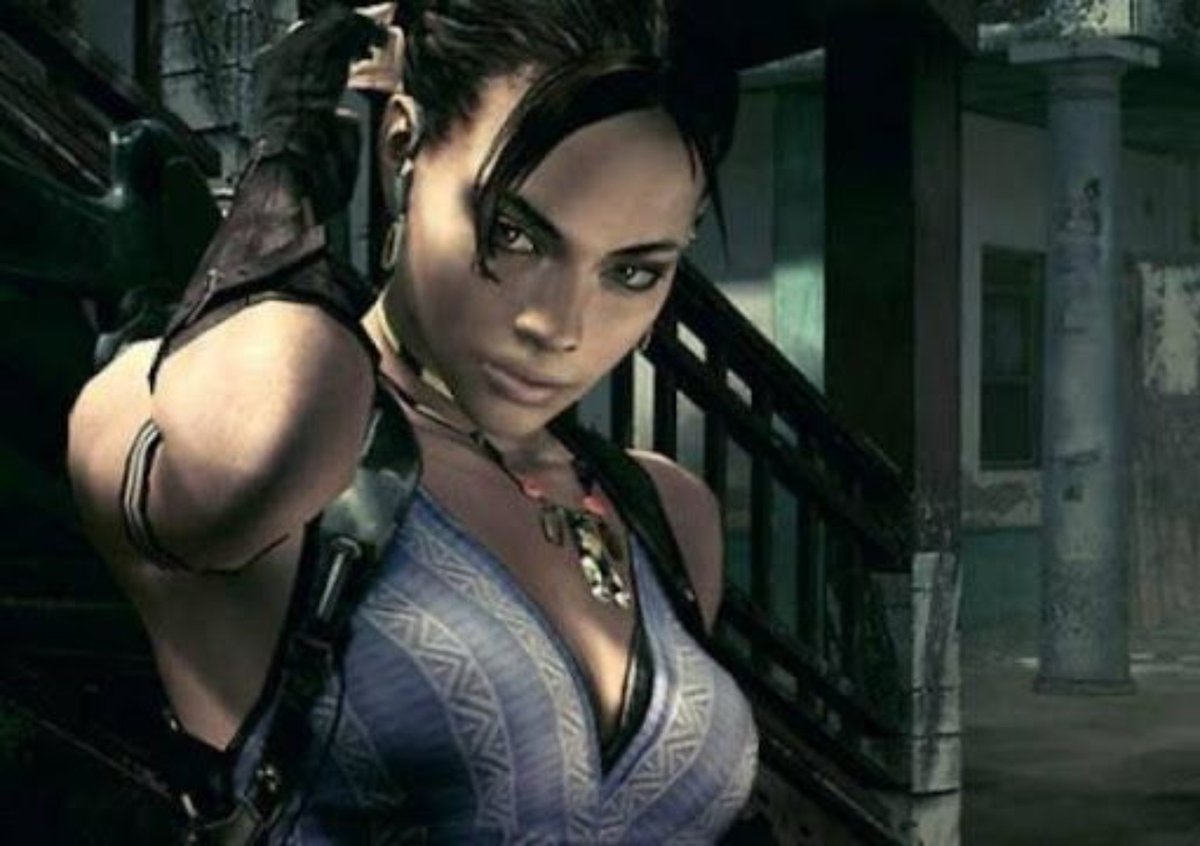 aslanjude's tweet photo. re5 remake yapilacaksa bu sheva kralicemizi re engine'dan cikmis haliyle gorecegimiz anlamina geliyor https://t.co/Qo65XR6Enb