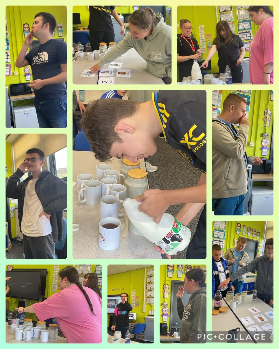 YsgolHenFelin's tweet photo. To celebrate #NonSpeakingDay, pupils used alternative forms of communication including gestures, Makaton and PECS to take drink orders and serve one another. A wonderful example of inclusive communication and excellent partner work. Well done everyone! #yhfcollegeb https://t.co/HEhITvELFO