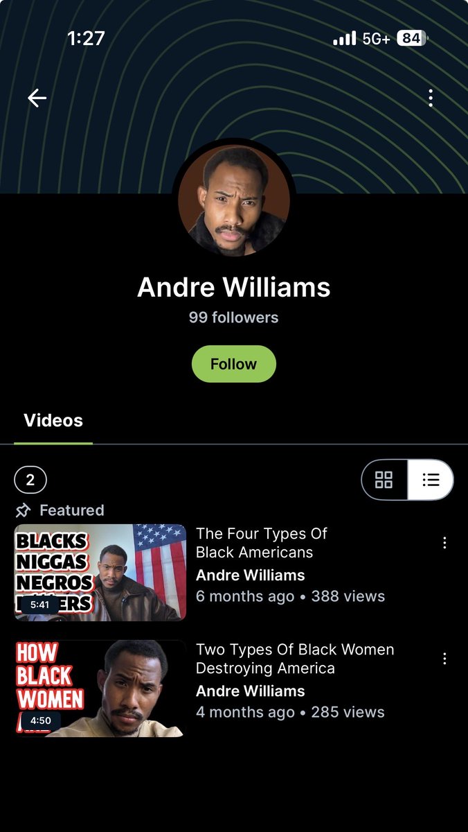 Channel404News's tweet photo. After @TheQuartering’s HUGE shoutout of his guest Andre Williams in front of 6k “very real” Rumble viewers he’s gotten a grand total of 19 FOLLOWERS! 

Now that’s influence folks..

(2nd photo taken 30 minutes after live shoutout) https://t.co/TozpOqsVCN