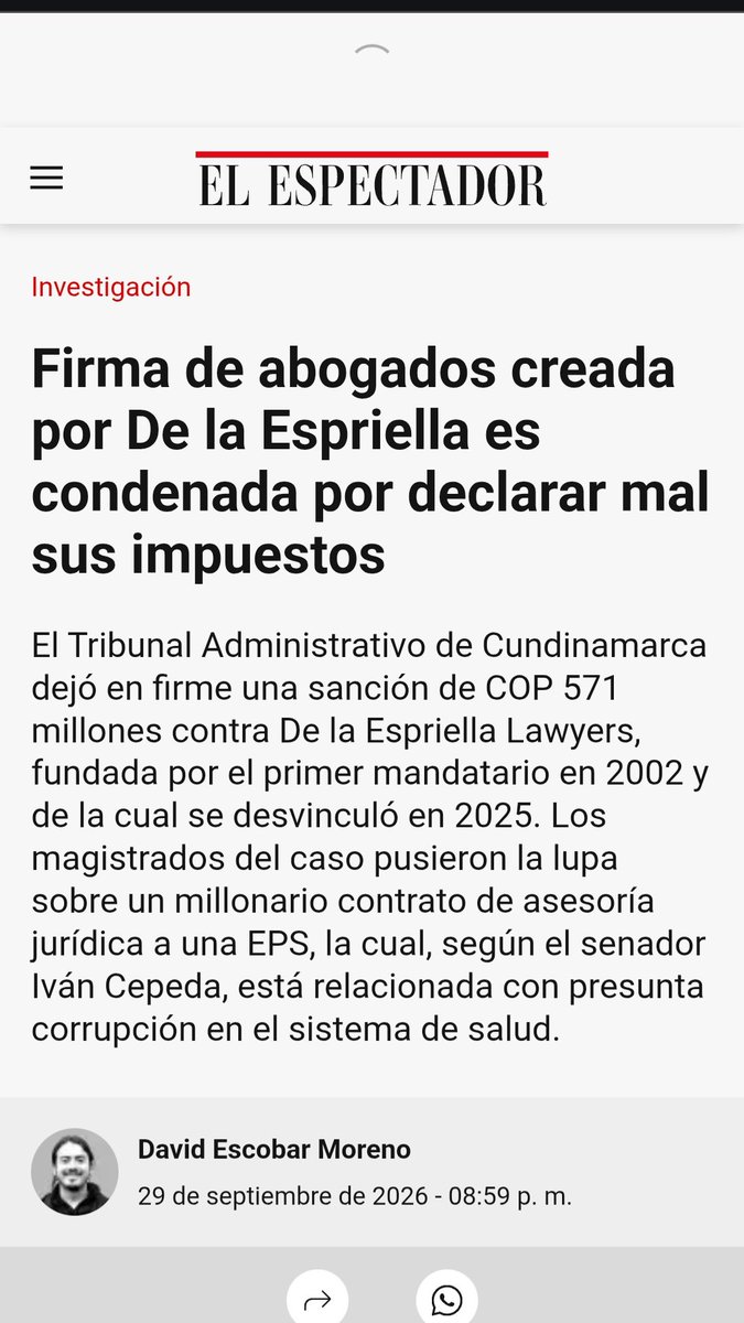 ReyDan434's tweet photo. @NoticiasUno @DELAESPRIELLAE @GustavoAMonje Este zucarito quitando visas pero se le olvido que ya la Dian esta haciendo efecto y falta las investigaciones de esta misma firma de la Espriella Lawyers en los EE.UU. 🤣😂🤣.  Asi o mas cafre @DELAESPRIELLAE https://t.co/JVW90oB0FS