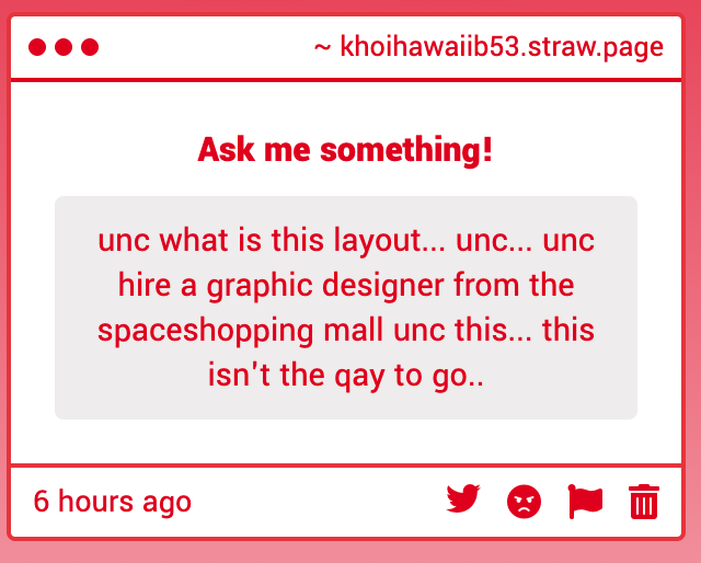 AH704808's tweet photo. Nono you see i poured my heart and soul into it :( doesn't it look presentable and really telling of what type of person i am, anon.......... https://t.co/8v8PLJE0G6