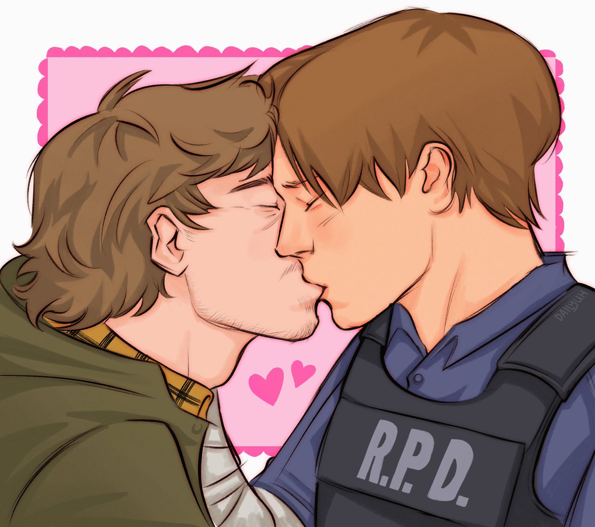itsdailyuh's tweet photo. #residentevil #bryeon happy september 30th guys, they’re both on the clock btw idk who cares https://t.co/pYm72VX1tk