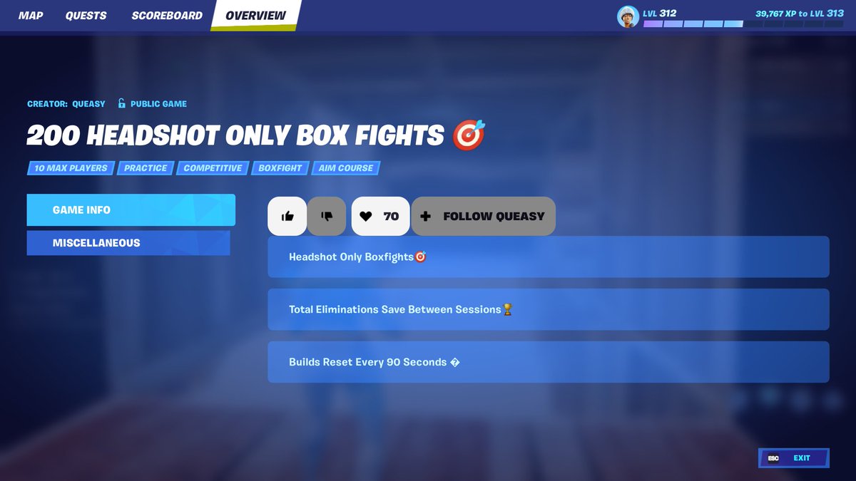 snapiwl's tweet photo. @QueasyFN finally a good headshot map https://t.co/1zIaK2nw9W