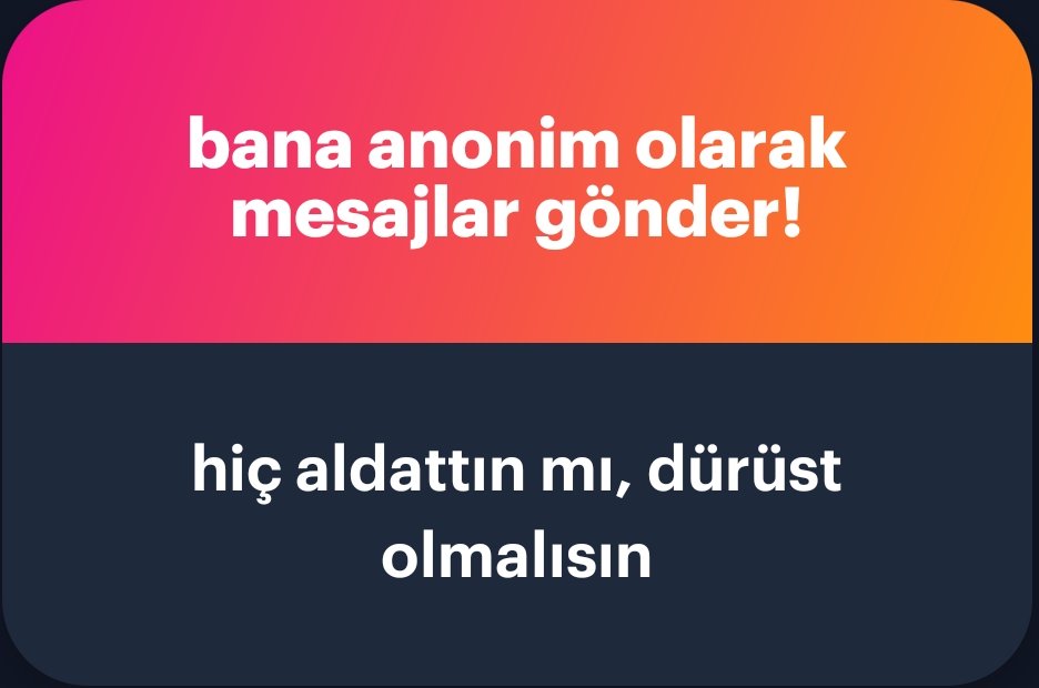 ardascaletta's tweet photo. - Mercedes
- Belki bazı kişilere
- Hayır asla
- Çalışıyom, 28 https://t.co/YwHXsRoYsN