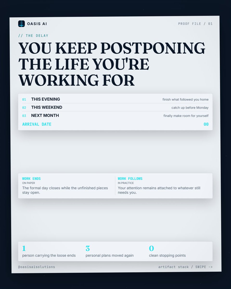 Conaugh90210's tweet photo. When every unfinished task borrows time from your evening, the quieter month never arrives. The answer is not squeezing more effort from the same person. Map what keeps following you home at https://t.co/IFE1N3jDBn.

#automation #businessowner #buildinpublic #mindset https://t.co/XYl0AHfbzS