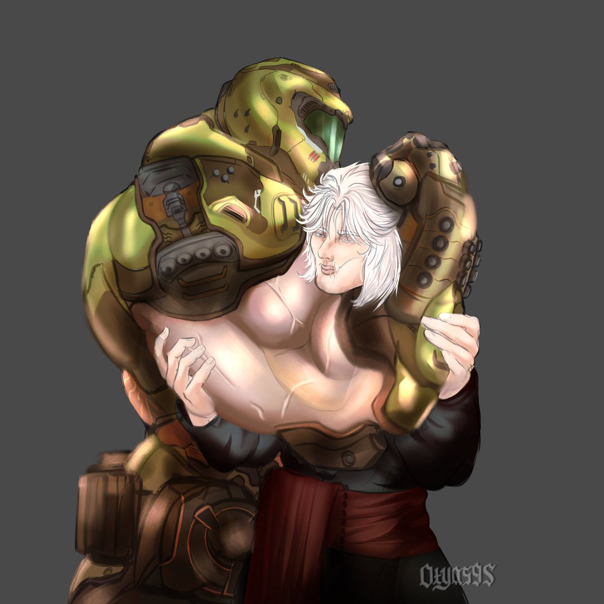 olya59s's tweet photo. Well, I need to bite him arm bicep 😋
#doom #ocxcanon https://t.co/v63l7bHN8m