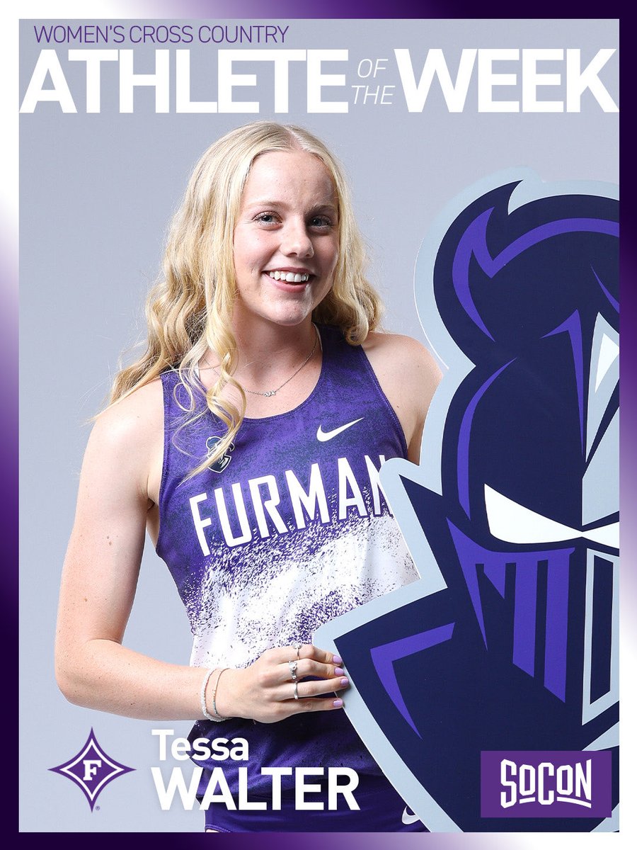 SoConSports's tweet photo. #SoCon Cross Country Athletes of the Week ๐ #itsallhere
๐ฐ: https://t.co/mjPdjzWIXJ https://t.co/V9oNyus5tD