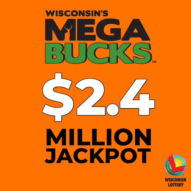 wilottery's tweet photo. The Megabucks jackpot is on the rise, $2.4 million is the prize.

Tonight's jackpot looks mighty nice, with plenty of zeros to add some spice.

Learn more about Megabucks at https://t.co/KCQCwwUbLy. https://t.co/ijl27rRdhE