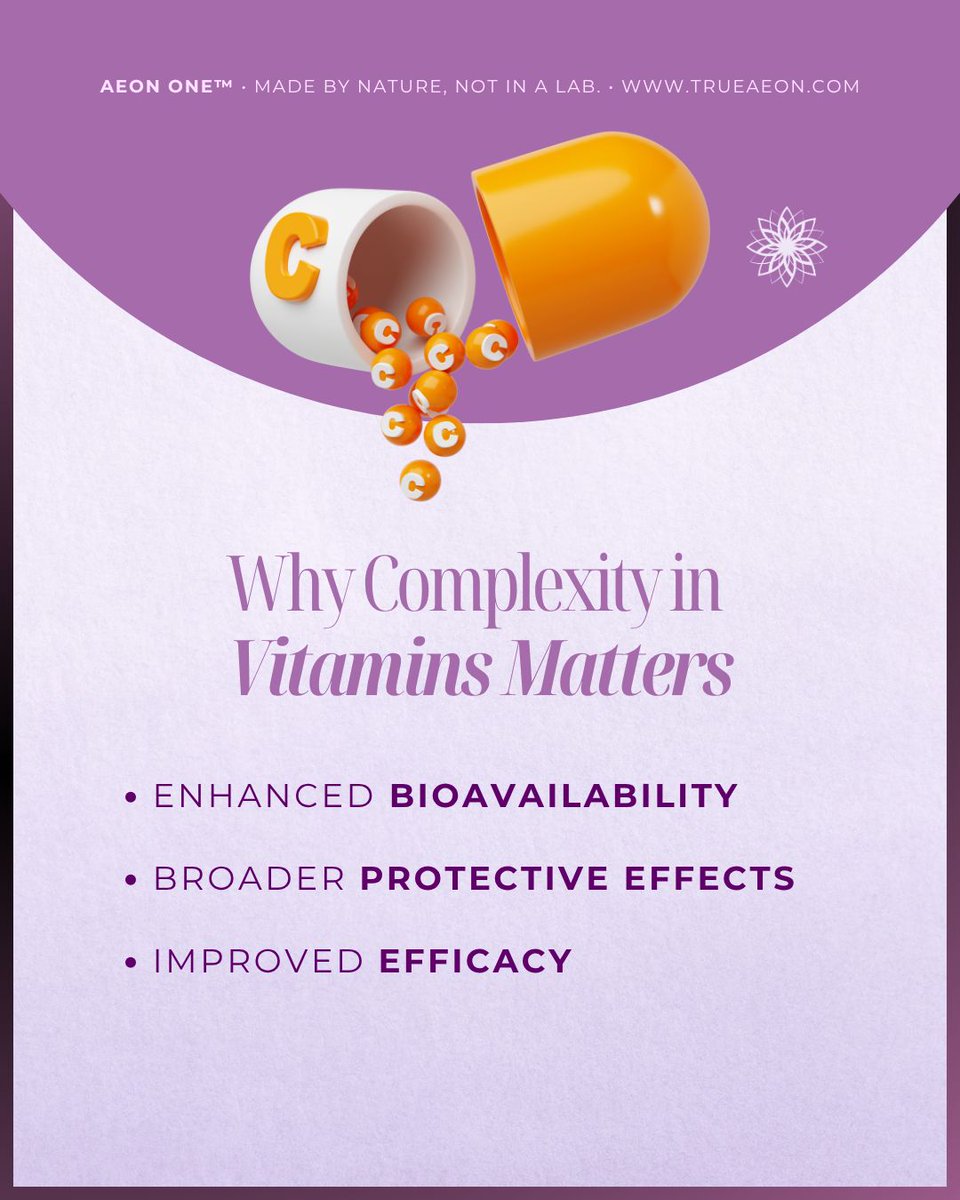 trueaeon_'s tweet photo. ⫸ The Full Spectrum: Why Vitamins Are More Than Just One Molecule
⫸ https://t.co/fKhcaAKAZc
Think vitamins are just single molecules? 🧬🌿 Vitamins C and E involve broader families of compounds. Explore why the full nutritional picture matters.
#Vitamins #Nutrition https://t.co/BSscC4dZoz