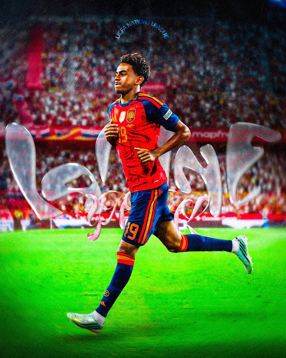 d79zgn's tweet photo. Lamine Yamal matchday visual ahead of Spain's game against Croatia.
.
#LamineYamal #Spain #CroatiaSpain #NationsLeague #FootballDesign #MatchdayPoster #SportsGraphics #PosterDesign #FootyGraphics https://t.co/yMN81bJO4R