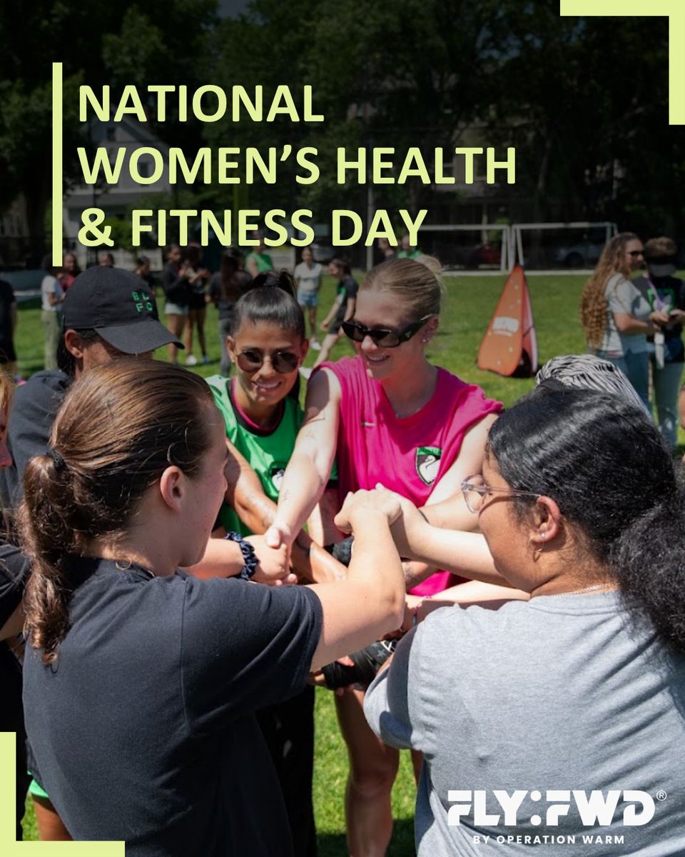 flyfwd_'s tweet photo. On Women's Health &amp; Fitness Day, we're celebrating the power of access. 

When girls have the essentials they need, they're more likely to stay active, build confidence, and experience the benefits that sports can provide. https://t.co/HJpSH6xKAr