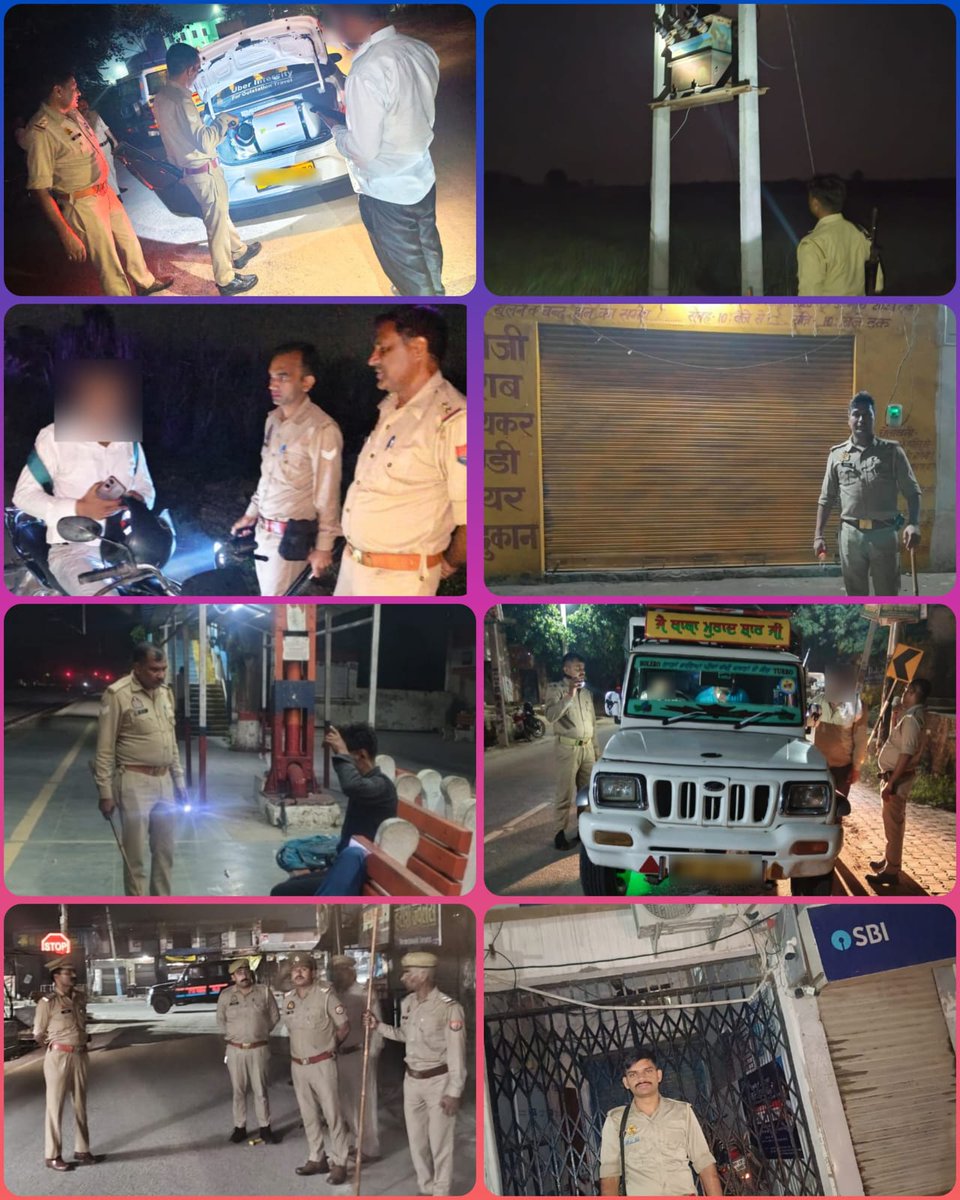 baghpatpolice's tweet photo. #baghpatpolice
पुलिस अधीक्षक बागपत के निर्देशन में जनपद में अपराध नियंत्रण, शांति एवं कानून व्यवस्था बनाए रखने हेतु जोनल/ पीसीएम अधिकारियों द्वारा प्रमुख चौराहों, महत्वपूर्ण प्रतिष्ठानों एवं पीआरवी ड्यूटियों को चैक किया जा रहा है। साथ ही संदिग्ध व्यक्तियों एवं वाहनों की सघन चैकिंग अभियान चलाकर आवश्यक कार्यवाही की जा रही है।    
#UPPolice