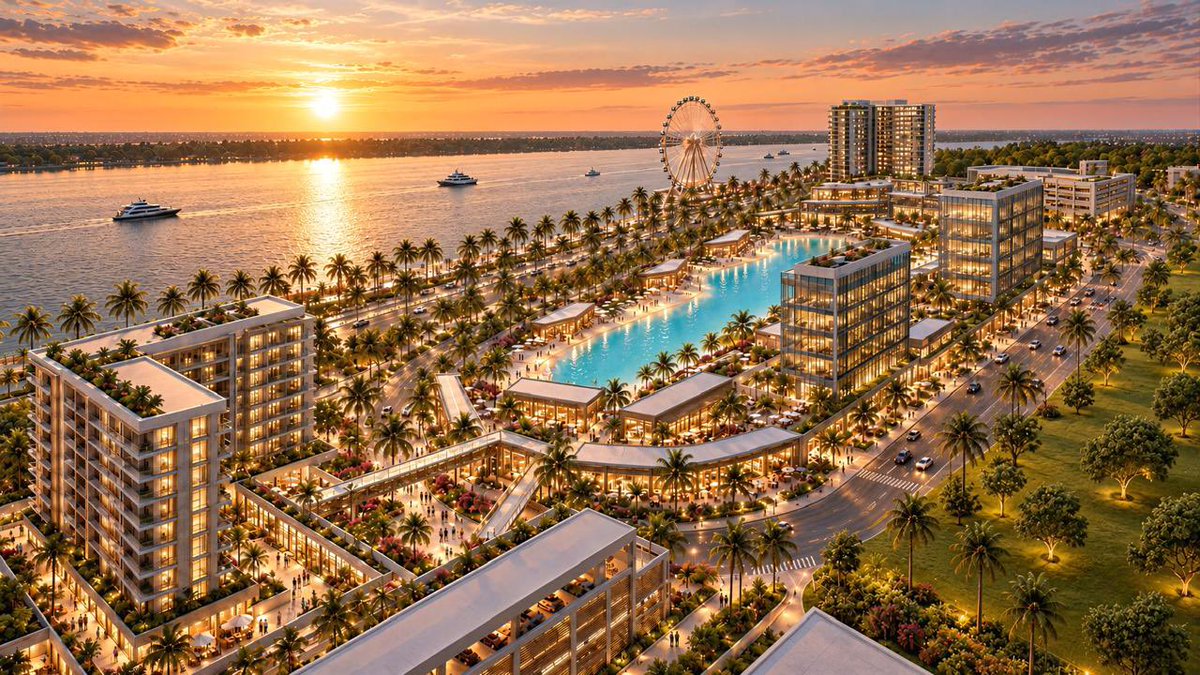 AlejandroChar's tweet photo. Barranquilla volvió al río y lo hizo atractivo para la inversión. El Kristal Mall es una muestra de todo lo que está llegando.

Este nuevo centro comercial estará ubicado en el Gran Malecón y tendrá hotel, oficinas, una laguna que le dará un encanto especial a este espacio frente al río, parqueaderos y zonas para el disfrute de nuestra gente. Serán 150.000 metros cuadrados de construcción y más de $1 billón para hacer realidad este proyecto que generará empleo y desarrollo para los barranquilleros.

Nos alegra ver que inversionistas privados, como Arquitectura y Concreto y YDN, siguen creyendo y apostándole a nuestra ciudad. 

Todo esto es posible desde que decidimos darle la cara al Magdalena y convertirlo en protagonista de nuestra transformación. ¡Barranquilla crece frente al río!