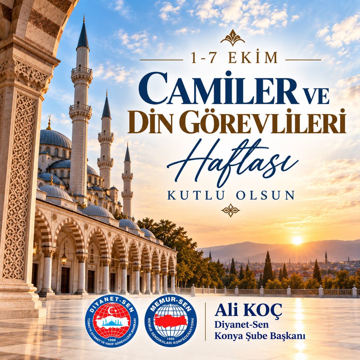 AKY363's tweet photo. #CamilerveDinGörevlileriHaftası
#KonyaDiyanetSen https://t.co/SduTkiCEZz