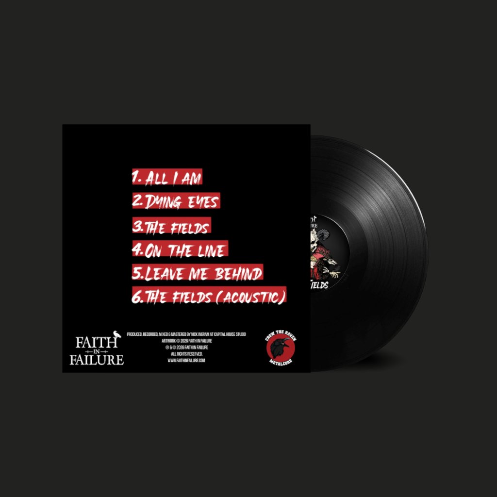 FaithInFailure's tweet photo. 🖤 VINYL IS COMING 👀

For the first time, “The Fields” EP and “Tales of The End” EP will be available on vinyl!

Available in our merch store on October 9th 🤘🏻

Limited quantities
10.09.26

#FaithInFailure #TheFields #TalesOfTheEnd #Vinyl https://t.co/Xs2mezaMeH