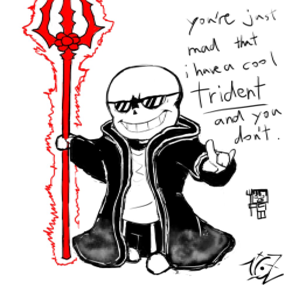 blueice_z's tweet photo. Dusttale i miss you - attack of the sans
I WANT A COOL TRIDENT TOO😭
#sansaus https://t.co/eeZqqZ9fNe