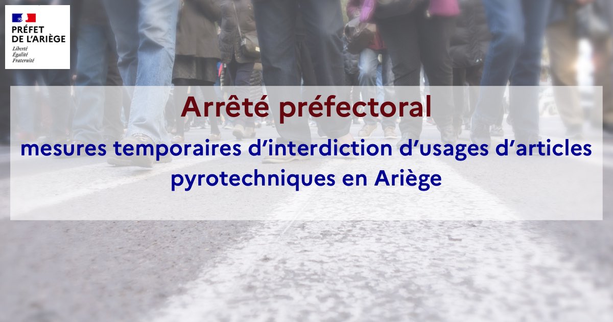 Prefet09's tweet photo. #Sécurité | 📣 Mouvement lycéen ⤵️

🗣️ En raison du mouvement de blocage de lycées qui touche plusieurs centaines d'établissements sur le territoire national depuis le lundi 28 septembre 2026, et eu égard aux actions parfois violentes qui ont été menées devant des

⤵️ https://t.co/4OPTvD0t91