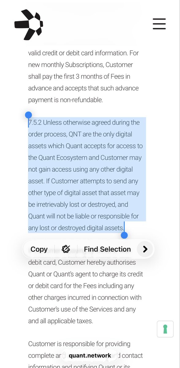digitalmvmnts's tweet photo. I’m seeing people saying license fees are paid in fiat, but in the ToS I’m seeing this line that only ethereum:0x4a220e6096b25eadb88358cb44068a3248254675 is accepted (unless otherwise stated). Anyone have an insight? https://t.co/lqr9Yw1igJ